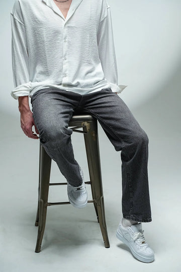 Steel Grey Relaxed Comfort Relaxed Fit Jeans