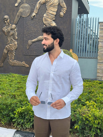 Premium & Luxury Feel Soft Cotton Shirt White
