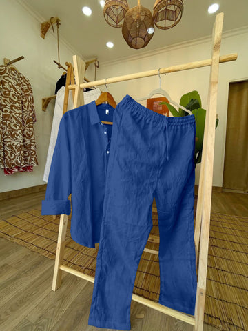 Classic Pristine Ethereal Comfort Set Blue