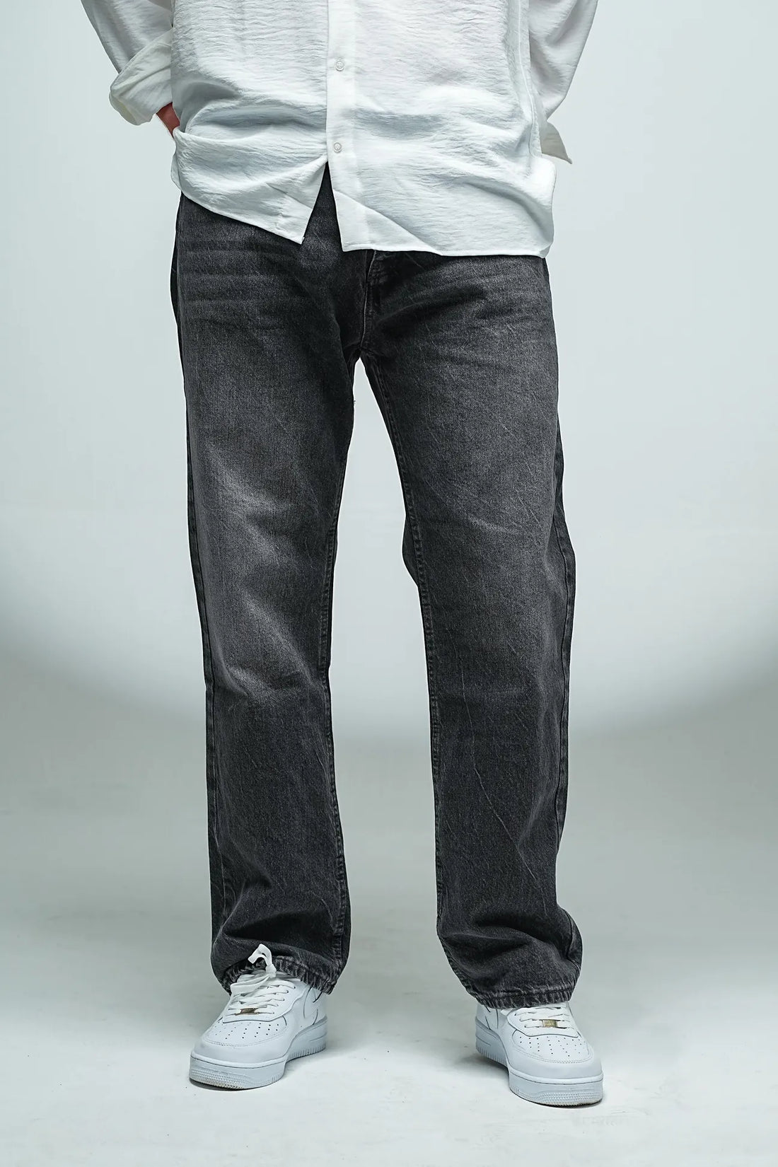 Steel Grey Relaxed Comfort Relaxed Fit Jeans