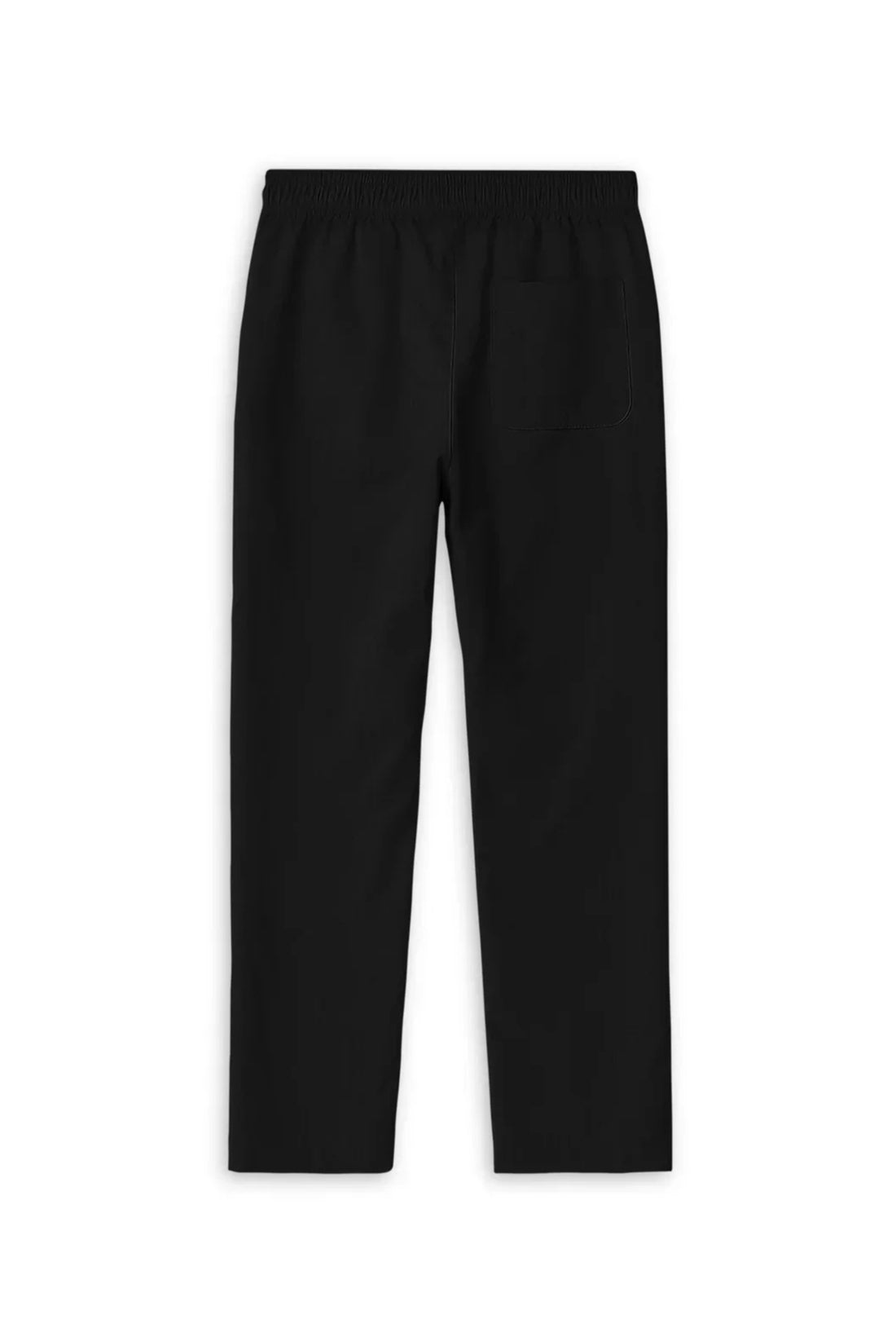Straight-Leg Relax Fit Trousers Black