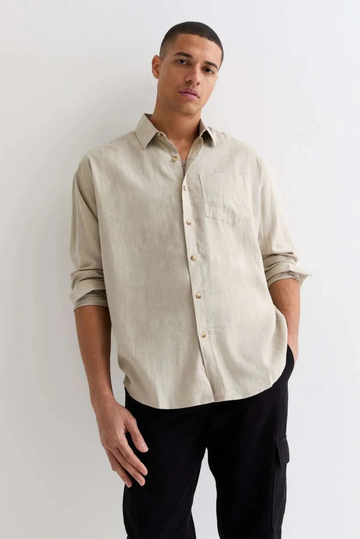 Oatstone Colin Shirt Beign