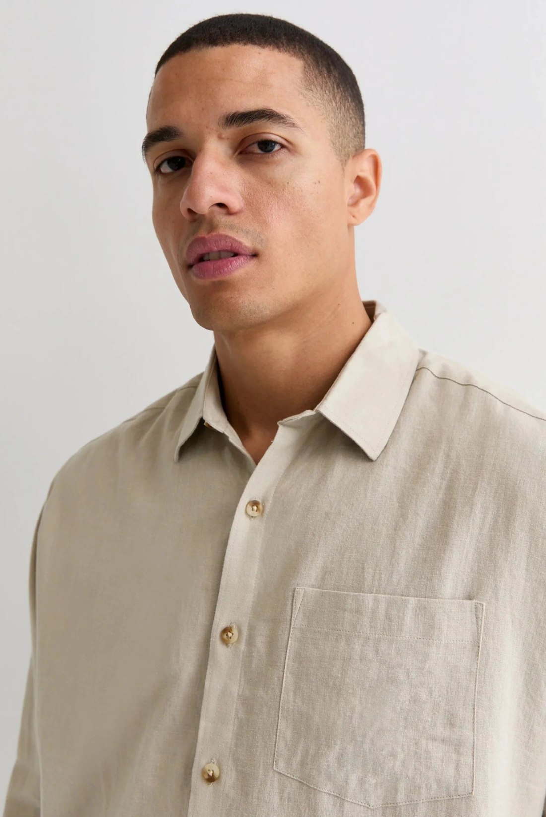 Oatstone Colin Shirt Beign