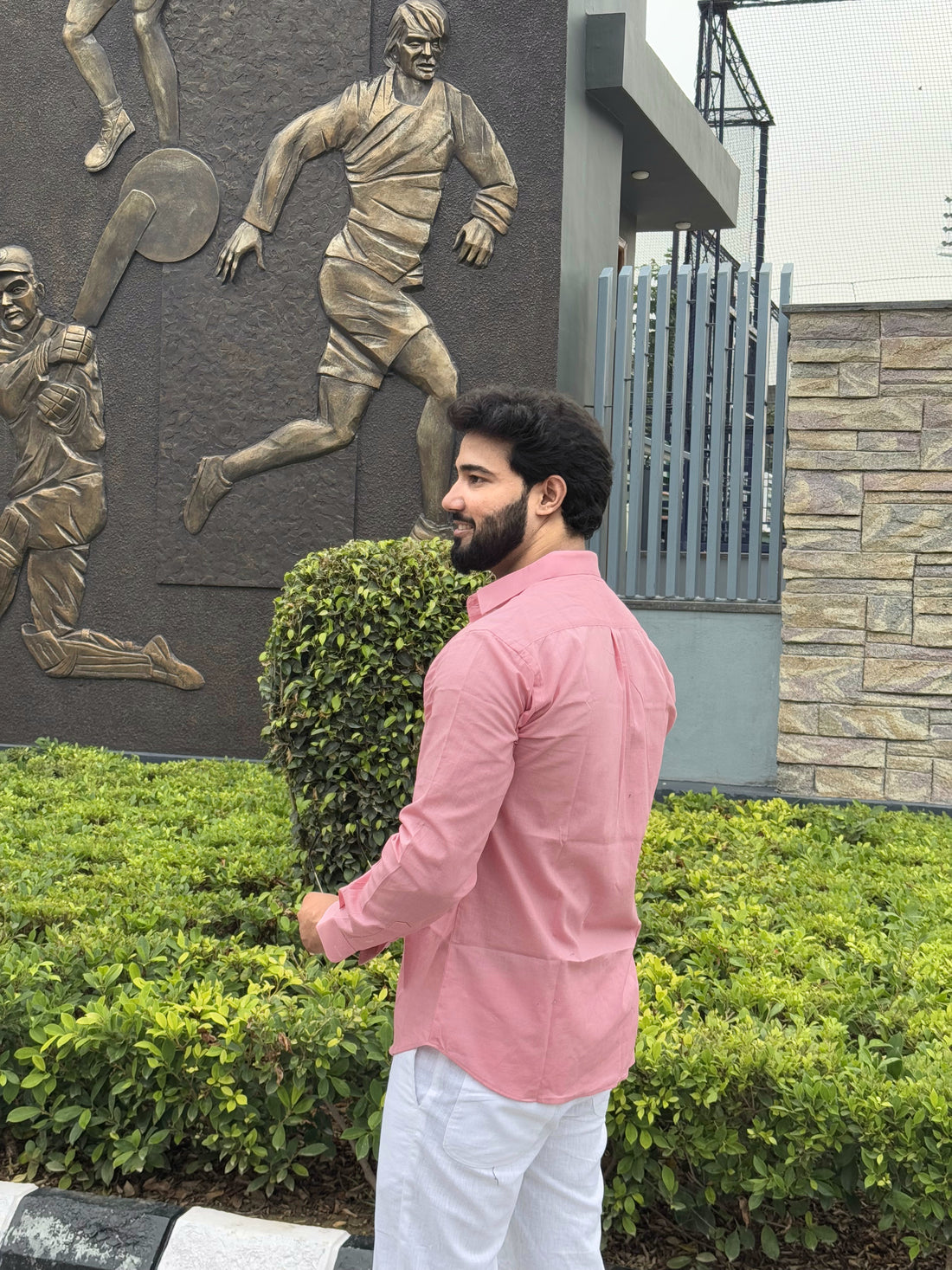 Premium & Luxury Feel Soft Cotton Shirt Dusty Pink