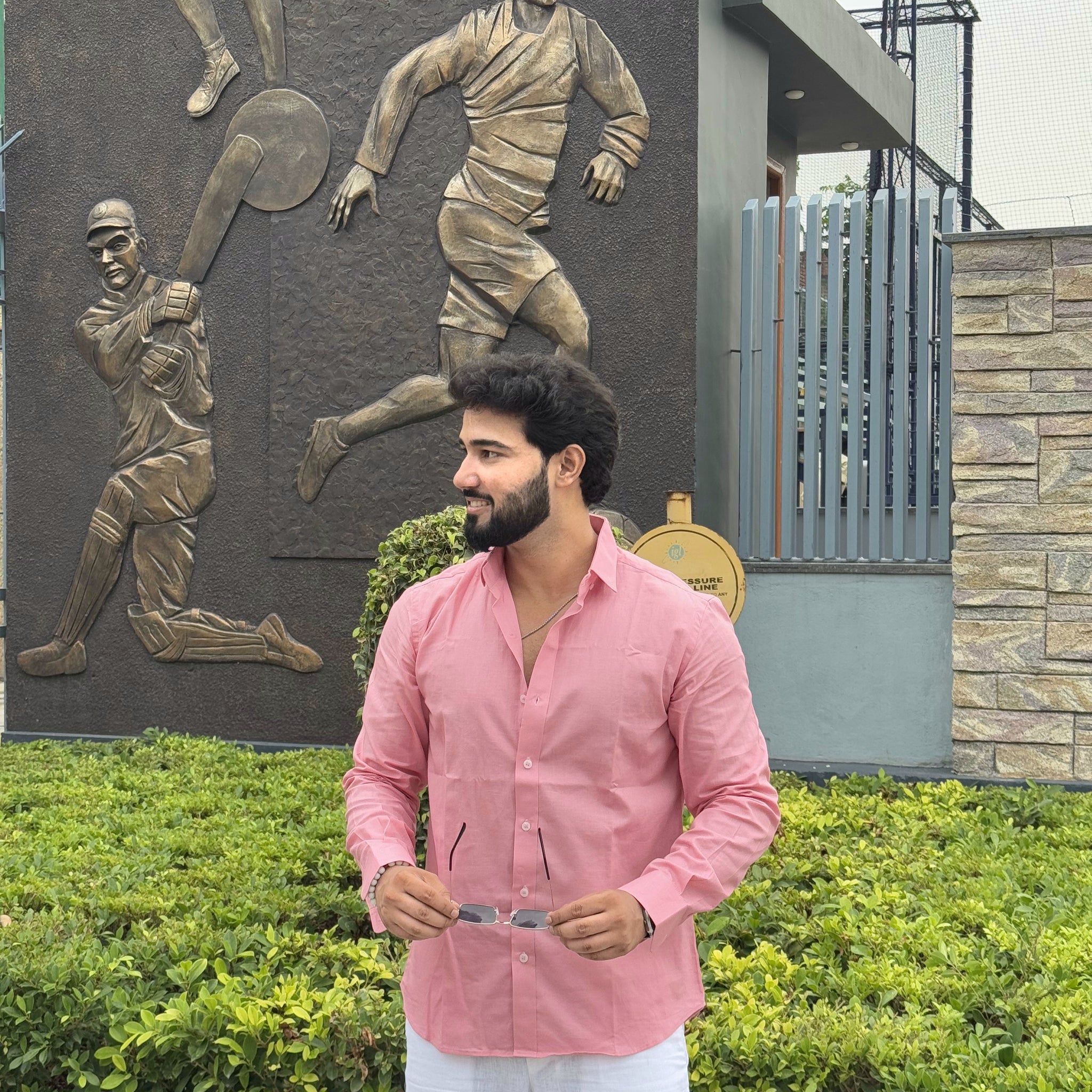 Premium & Luxury Feel Soft Cotton Shirt Dusty Pink