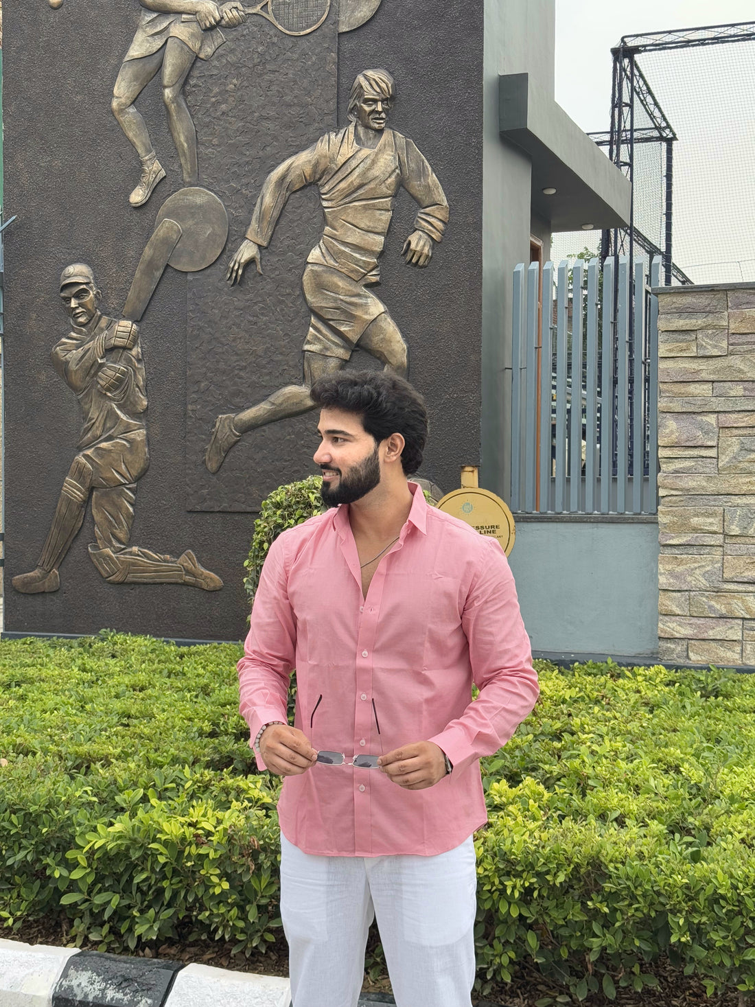 Premium & Luxury Feel Soft Cotton Set Pink & White