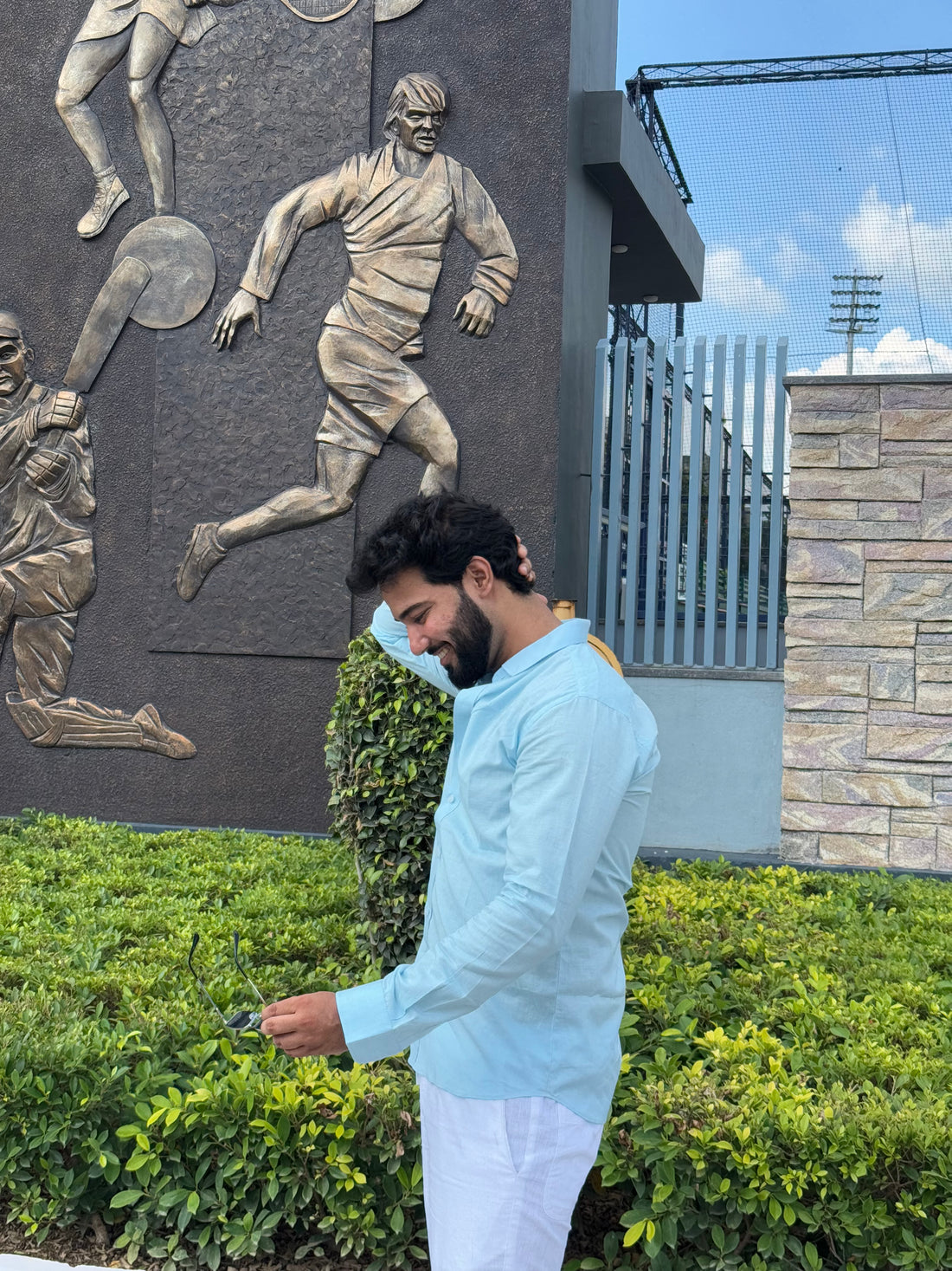 Premium & Luxury Feel Soft Cotton Shirt Sky Blue