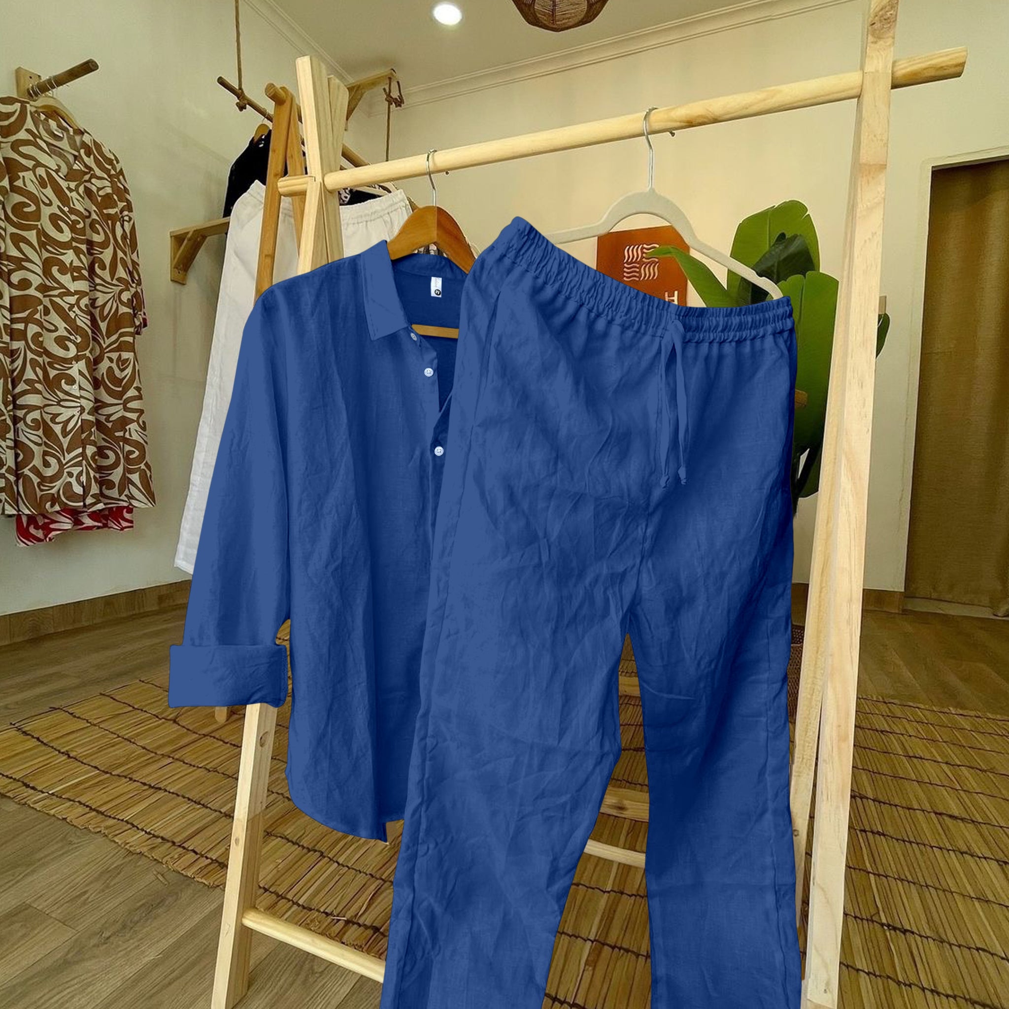 Classic Pristine Ethereal Comfort Set Blue