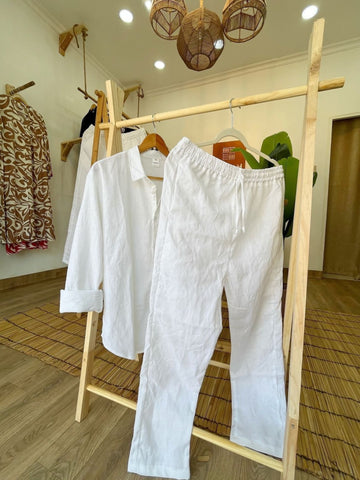 Classic Pristine Ethereal Comfort Set White