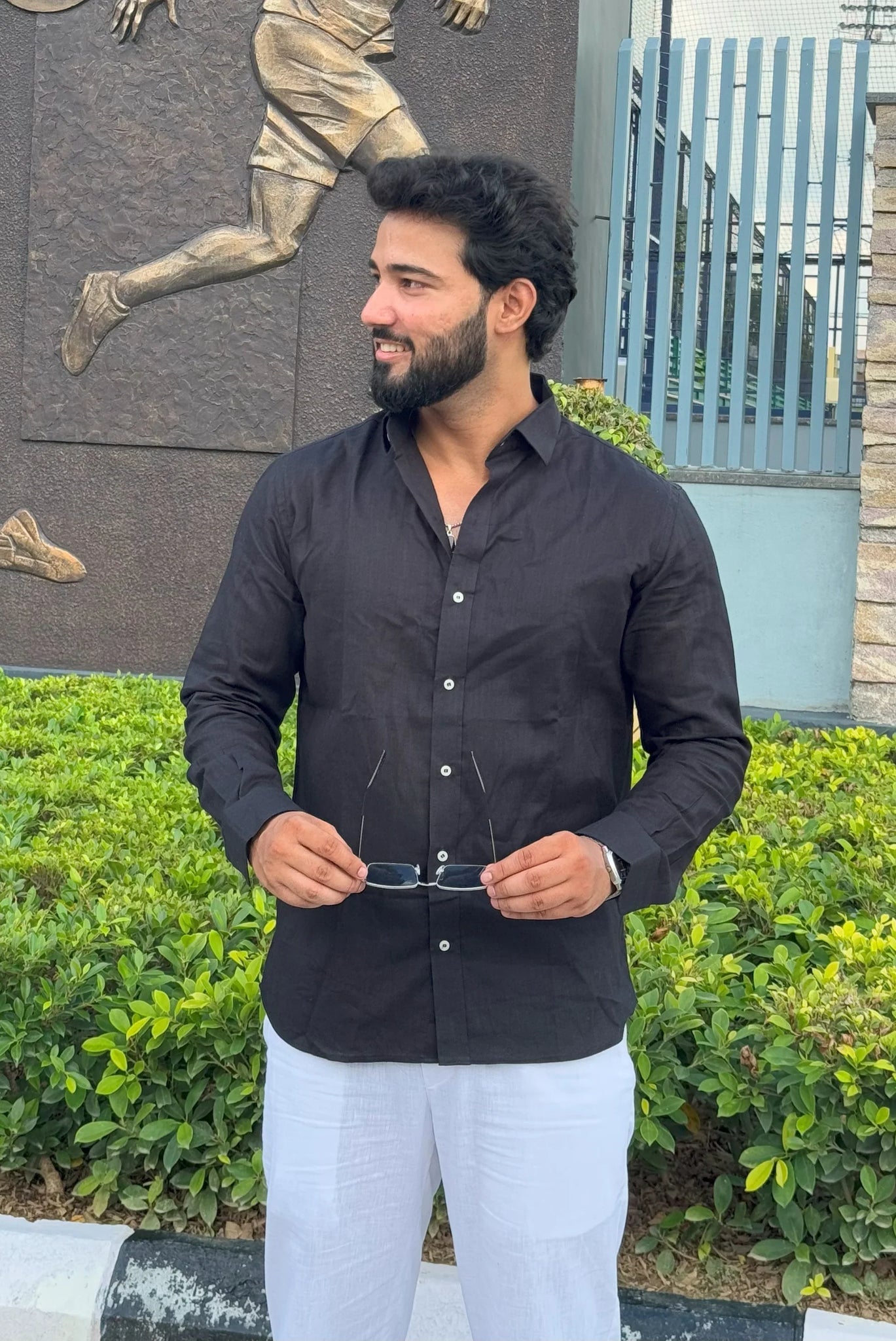 Premium & Luxury Feel Soft Touch Shirt Black