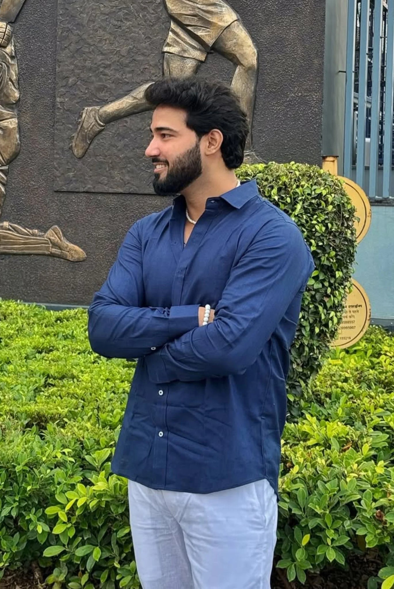 Premium & Luxury Feel Soft Touch Shirt Blue