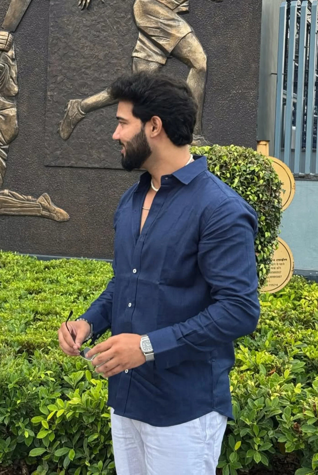 Premium & Luxury Feel Soft Touch Shirt Blue