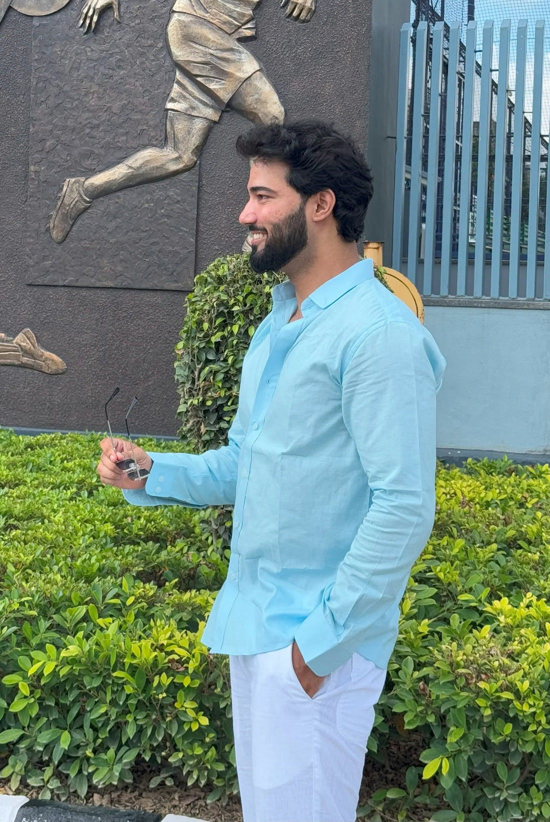 Premium & Luxury Feel Soft Touch Shirt Sky Blue