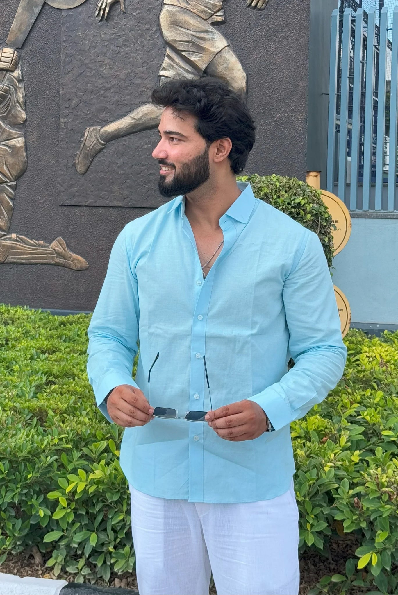 Premium & Luxury Feel Soft Touch Shirt Sky Blue
